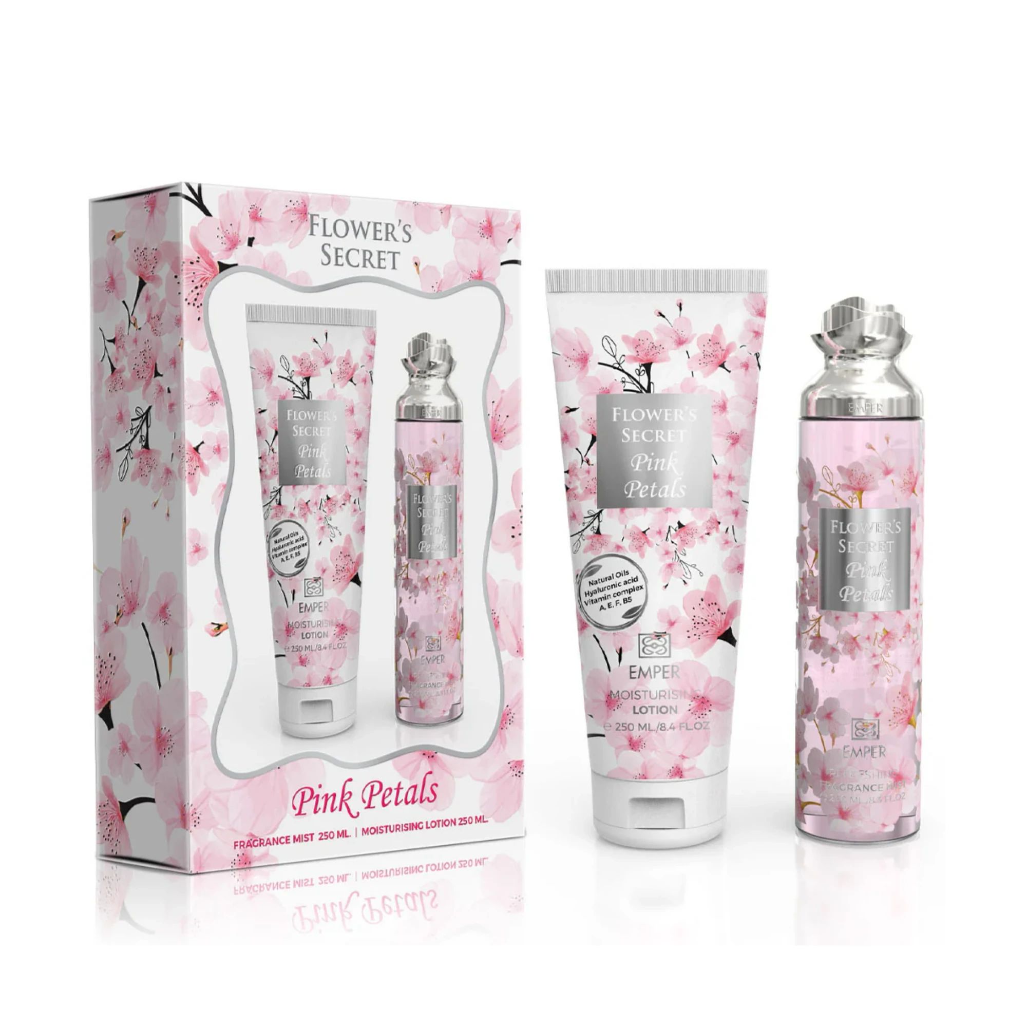 EMPER FLOWERS SECRET PINK PETALS 8.4 B/MEN + 8.4 B/WOMEN
