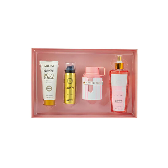 ARMAF ODYSSEY CANDEE 3.4 EDP SPR+3.4BL+1.7DEO+8.4 BODY MIST WOMEN