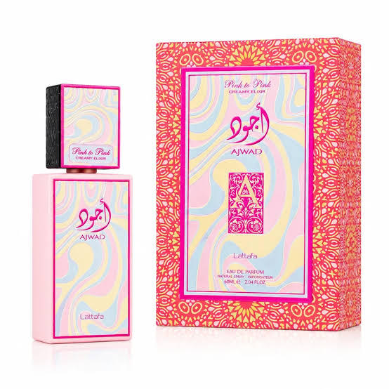 LATTAFA AJWAD PINK TO CREAMY ELIXIR PINK 60ML SPRAY
